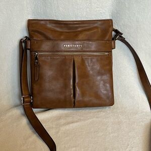 Women's Tan Crossbody Bag